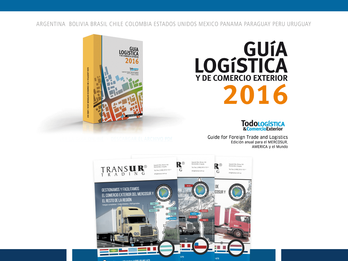 Guía logística y de comercio exterior 2016